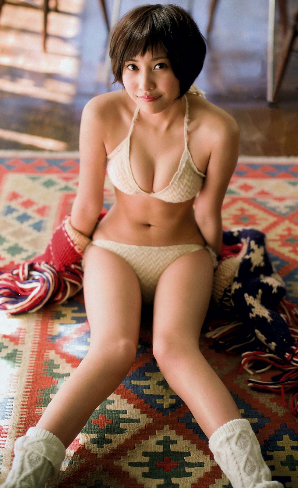 Hinako Sano in a bikini