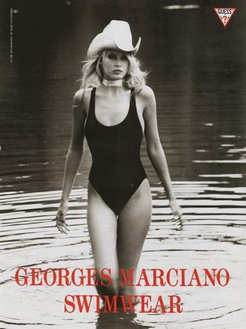 Claudia Schiffer in a bikini