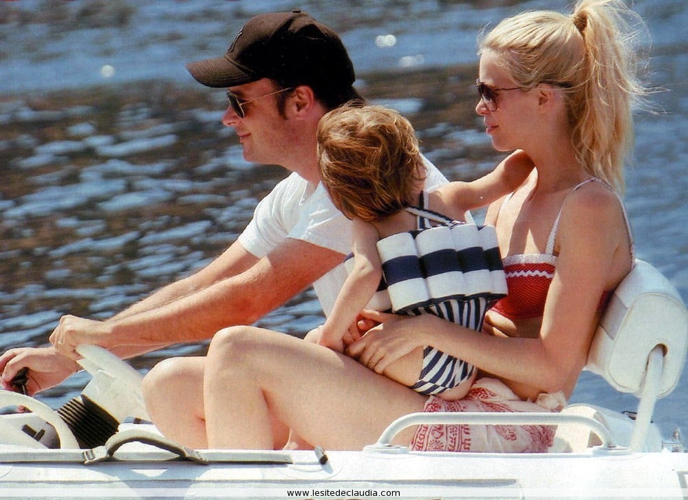 Claudia Schiffer in a bikini