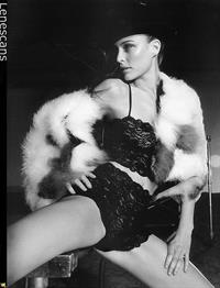 Josie Maran in lingerie