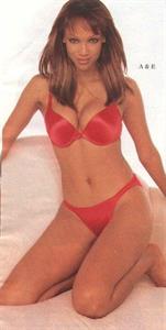 Tyra Banks in a bikini