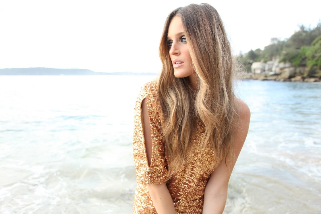 Alyce Crawford in a bikini