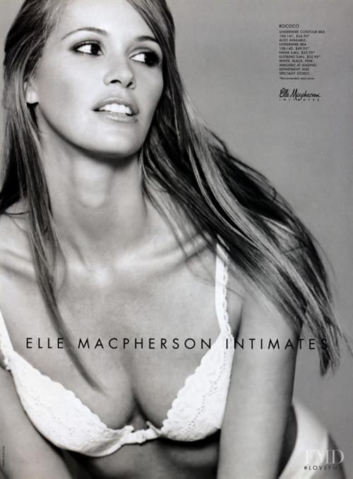 Elle MacPherson in lingerie