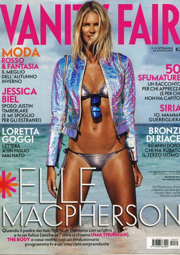 Elle MacPherson in a bikini