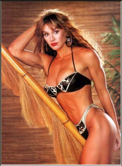 Cory Everson in a bikini