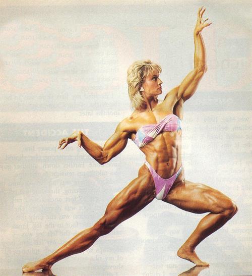 Cory Everson in a bikini