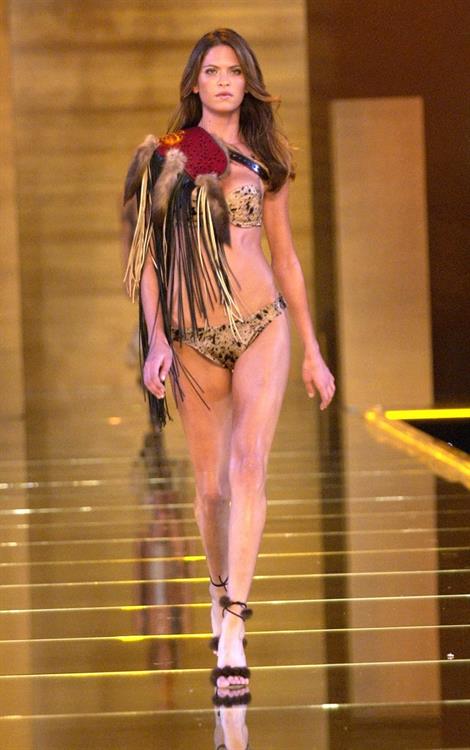 Frankie Rayder in a bikini