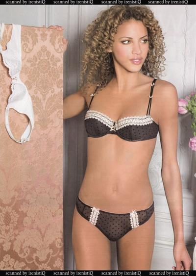 Noémie Lenoir in lingerie