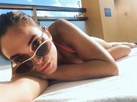 Vicky Pattison in a bikini taking a selfie