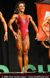 Tanji Johnson in a bikini