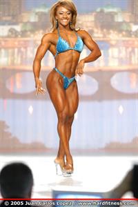 Tanji Johnson in a bikini