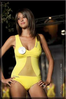 Sarah Galimberti in a bikini