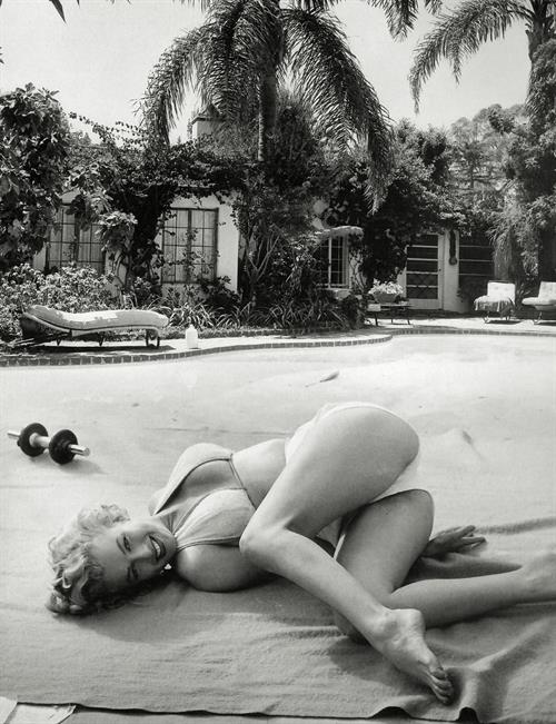 Marilyn Monroe in a bikini