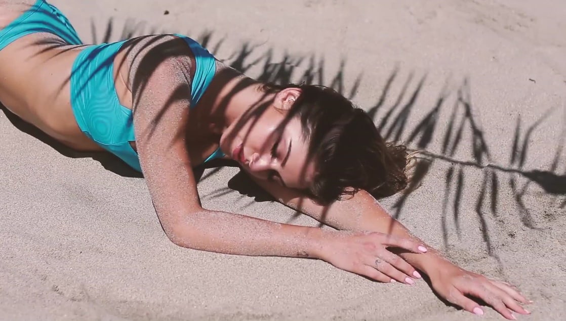 Jehane Paris in a bikini