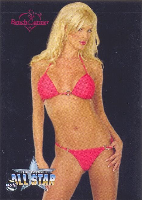 Victoria Silvstedt in a bikini