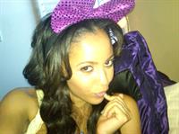 Vanessa Morgan taking a selfie