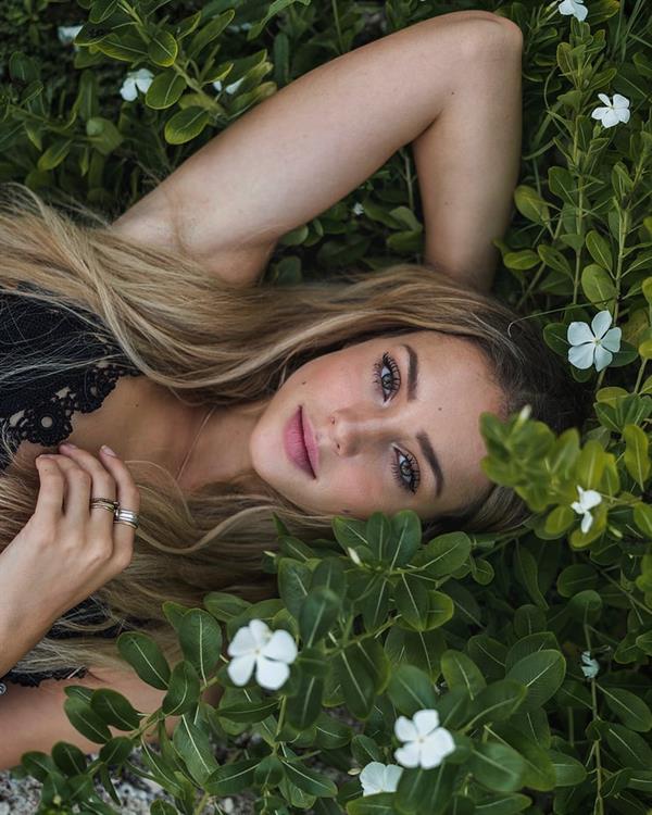 Charly Jordan in a bikini