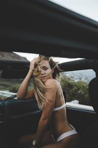 Charly Jordan in a bikini