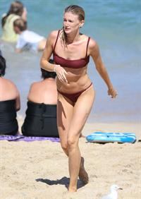 Amy Pejkovic in a bikini