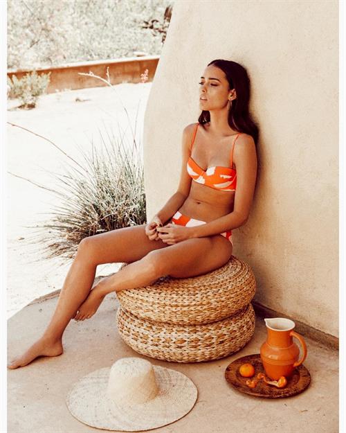 Chelsea Gilligan in a bikini