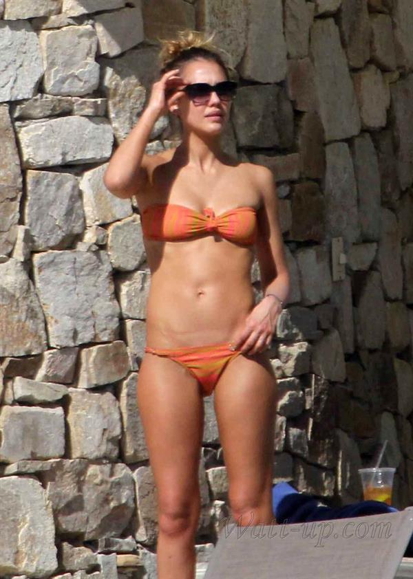 Jessica Alba in a bikini