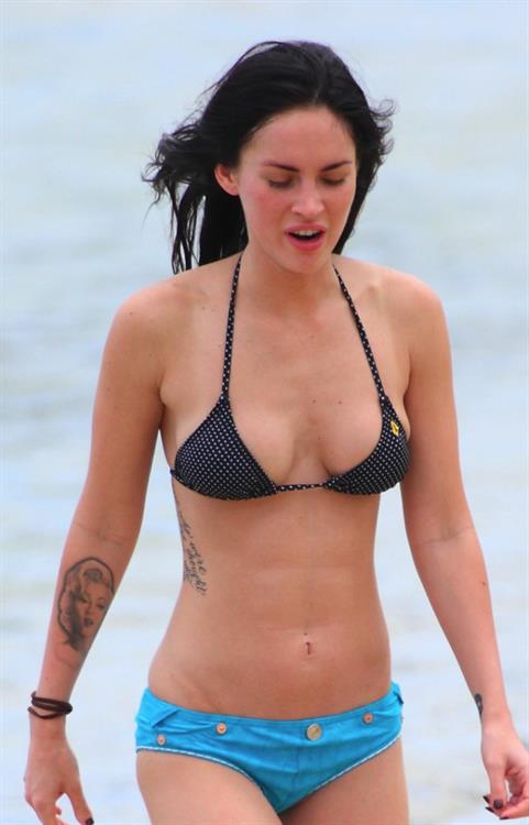 Megan Fox in a bikini