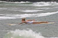 Margot Robbie in a bikini