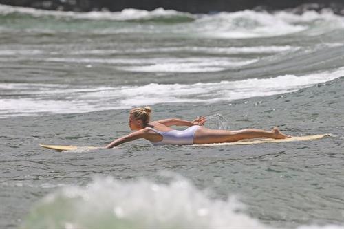 Margot Robbie in a bikini