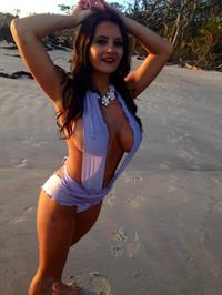 Pashence Marie in a bikini