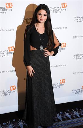 Selena Gomez Alliance for Children's Rights Dinner in Beverly Hills 3/7/13 