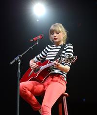 Taylor Swift In Concert at the Prudential Center in Newark, New Jersey on The RED Tour Mar. 27, 2013 