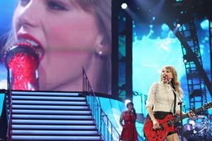 Taylor Swift In Concert at the Prudential Center in Newark, New Jersey on The RED Tour Mar. 27, 2013 