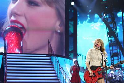 Taylor Swift In Concert at the Prudential Center in Newark, New Jersey on The RED Tour Mar. 27, 2013 