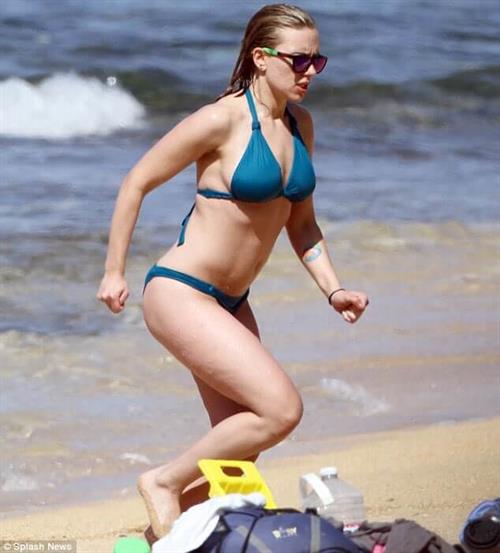 Scarlett Johansson in a bikini