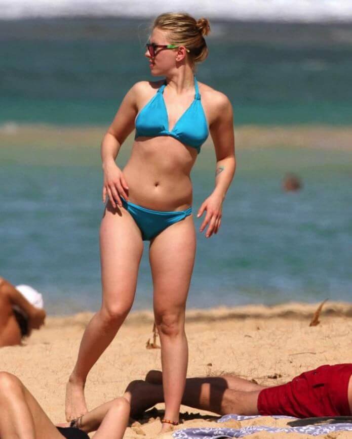 Scarlett Johansson in a bikini