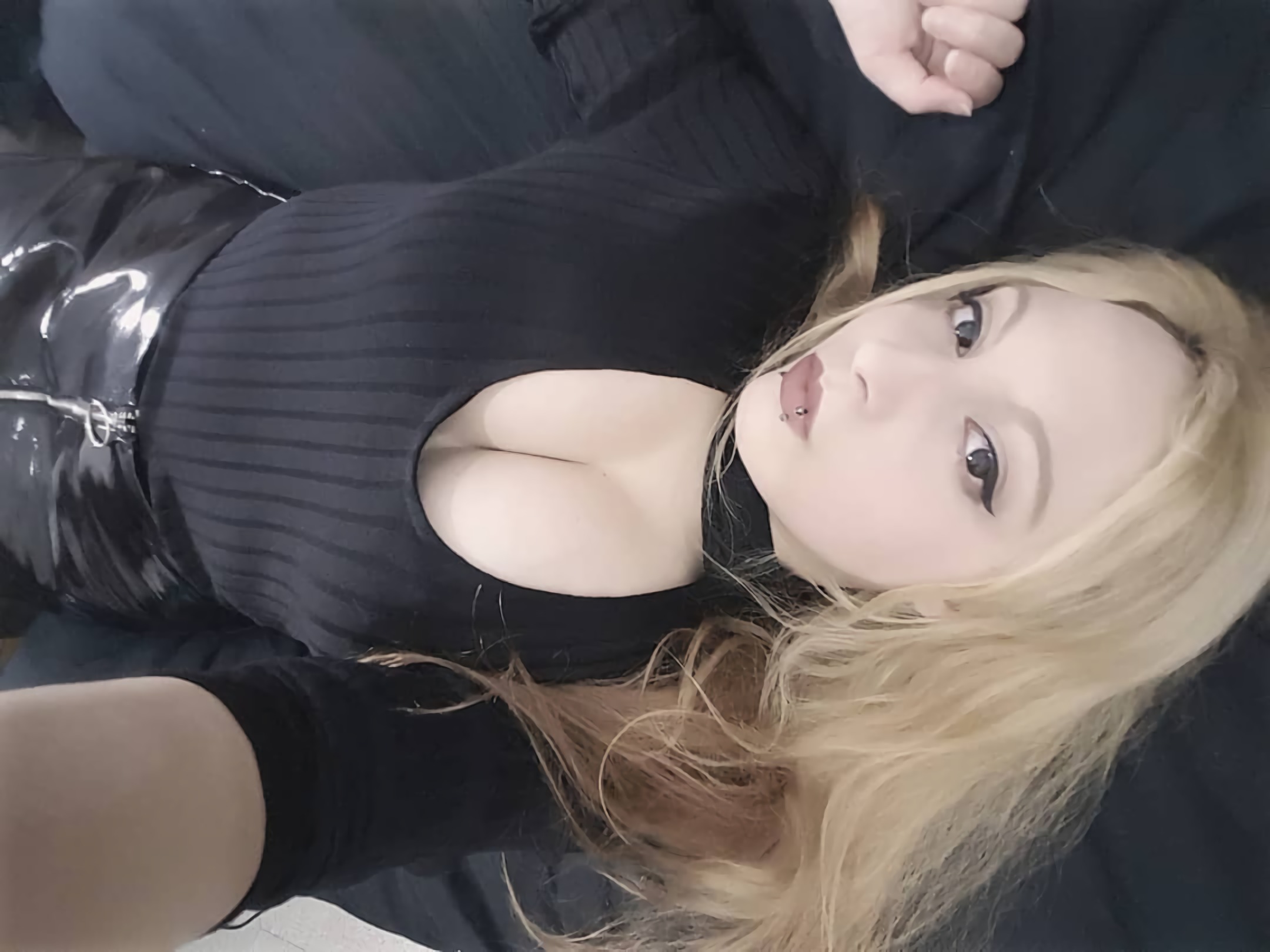 Anonymous taking a selfie