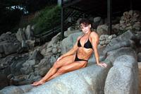 Natatliia Dichkovska in a bikini