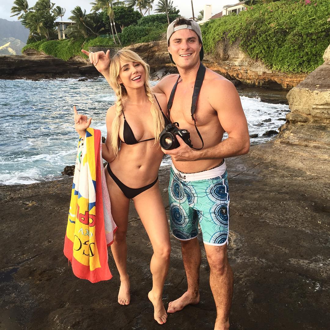 Sara Jean Underwood in a bikini