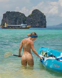 Sara Jean Underwood in a bikini