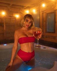 Sara Jean Underwood in a bikini