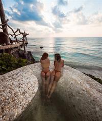 Sara Jean Underwood in a bikini - ass