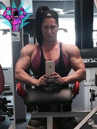 Beata Harcos taking a selfie