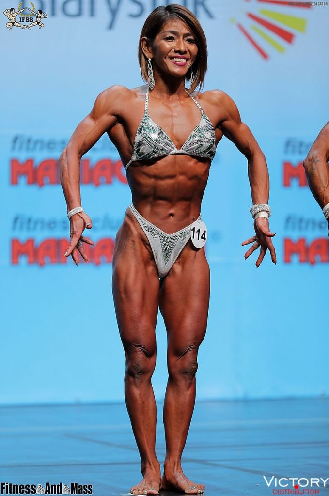 Megumi Sawada in a bikini