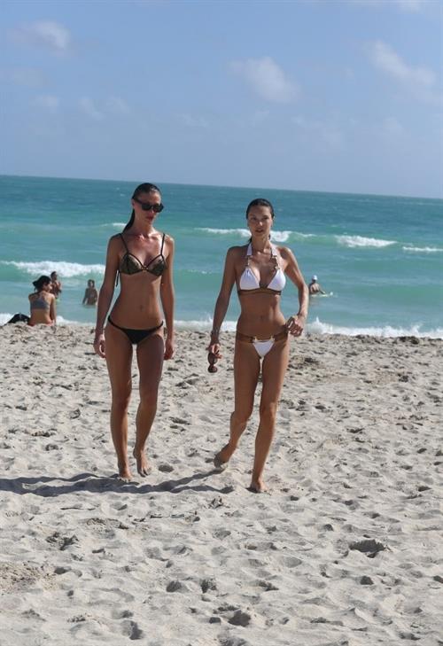 Olga Kent in a bikini