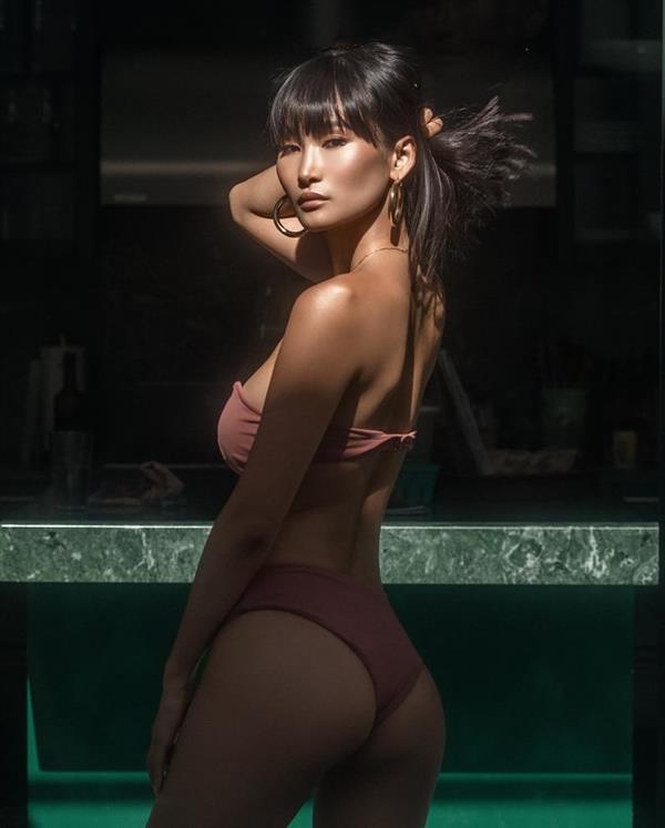 Miki Hamano in a bikini - ass