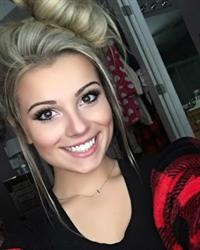 Kila Johnson taking a selfie