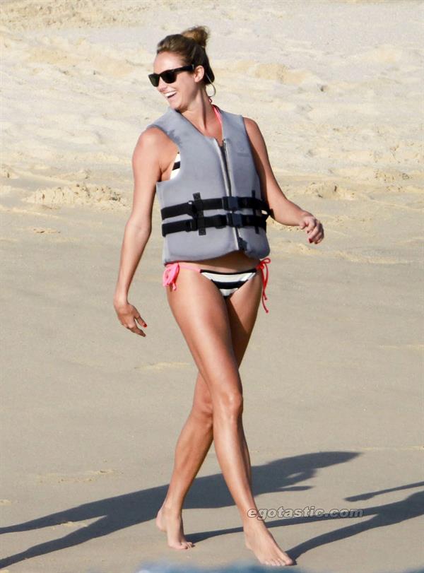 Stacy Keibler in a bikini