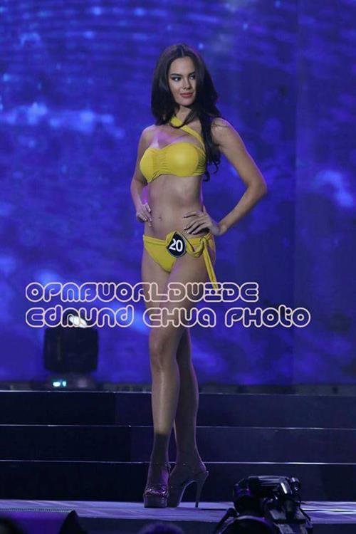 Catriona Gray in a bikini