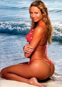 Stacy Keibler in a bikini