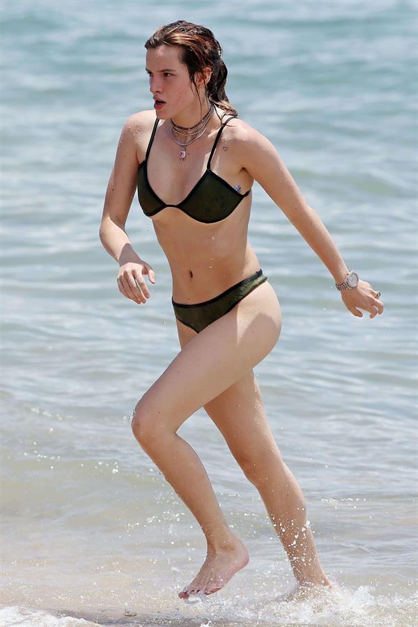 Bella Thorne in a bikini